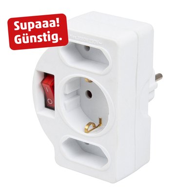 Image of Adapterstecker* mit Schalter