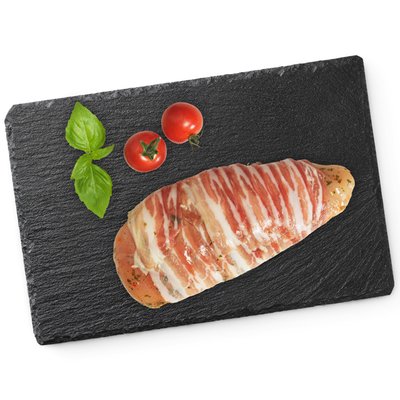 Image of Delikatessa Hühnerfilet Im Speckmantel
