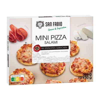 Image of SAN FABIO Mini Pizza* Salami