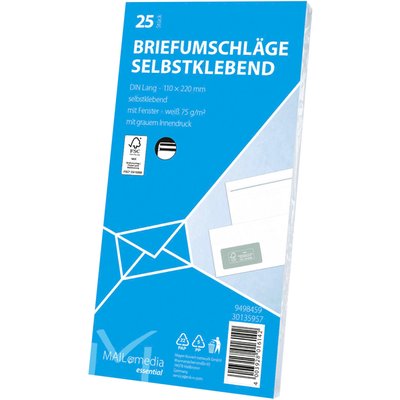 Image of Briefumschläge* DL, 25er-Pkg.