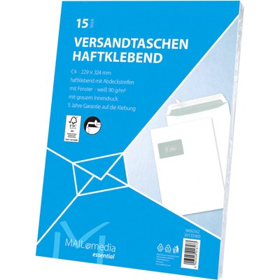 Image of Briefumschläge* C4, 15er-Pkg.