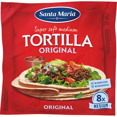 Image of Santa Maria Tortilla Medium od. Large*