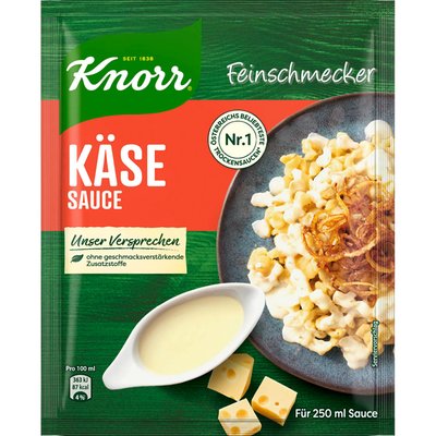 Image of Knorr Feinschmecker Käse Sauce