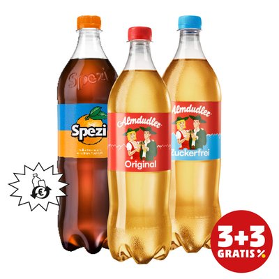 Image of Almdudler*, Almdudler zuckerfrei* od. Spezi*