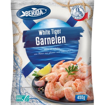 Image of Berida White Tiger Garnelen*