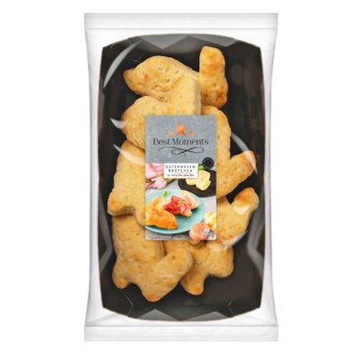 Image of Steinofen-Brötchen in Osterhasenform*