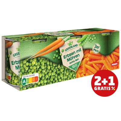 Image of Greenland Erbsen Mit Möhren