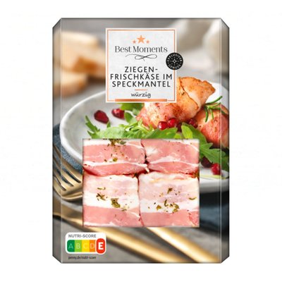 Image of Best Moments Ziegenfrischkäse Im Speckmantel*