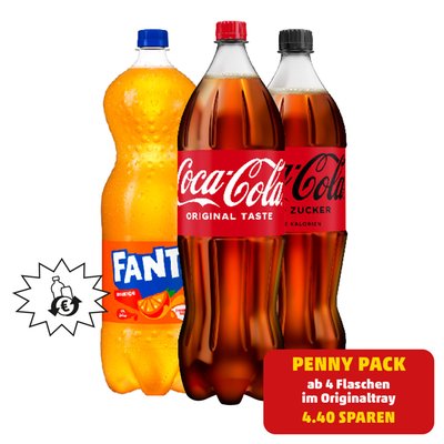 Image of Coca Cola Original*, Zero* od. Fanta*