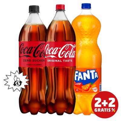 Image of Coca Cola Original* od. Zero* od. Fanta*