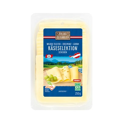 Image of Käseselektion in Scheiben