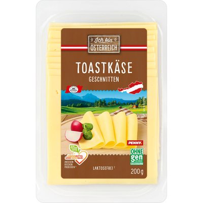 Image of Ich bin Österreich Toastkäse geschnitten