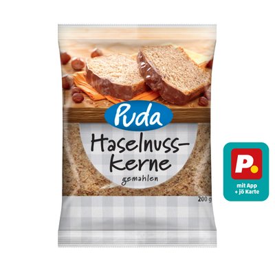 Image of Puda Haselnusskerne gemahlen