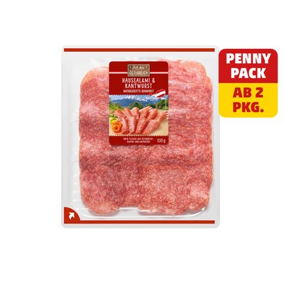 Image of Haussalami & Kantwurst od. Ungarische Salami