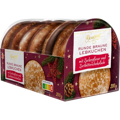 Image of Douceur Runde Braune Lebkuchen*