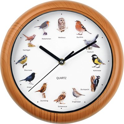 Image of Wanduhr mit Vogelstimmen*