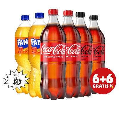 Image of Coca-Cola Original* od Zero* od. Fanta*