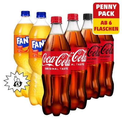 Image of Coca-Cola Original* od. Zero* od. Fanta*
