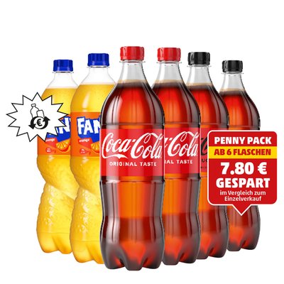 Image of Coca-Cola Original, Zero od. Fanta