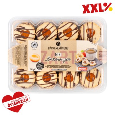 Image of BÄCKERKRÖNUNG Mini-Linzeraugen