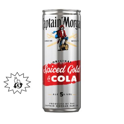 Image of Captain Morgan & Cola*