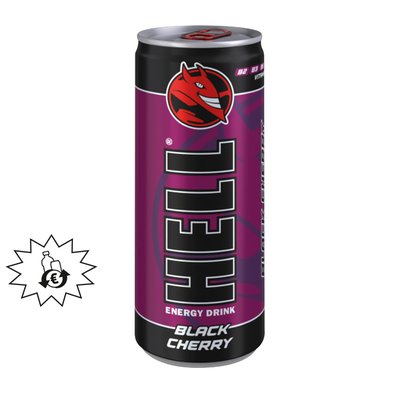 Image of Hell Energydrink Black Cherry