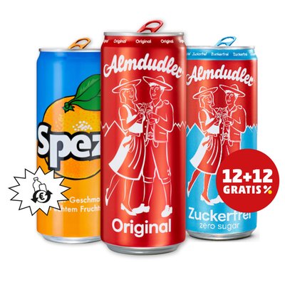 Image of Almdudler, Almdudler zuckerfrei* od. Spezi*