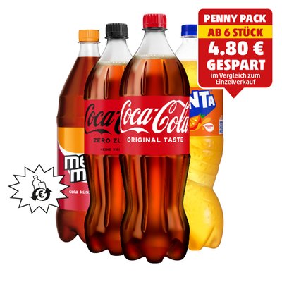 Image of Coca-Cola, Fanta od. Mezzo Mix