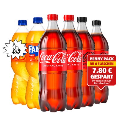 Image of Coca-Cola, Fanta od. Mezzo Mix