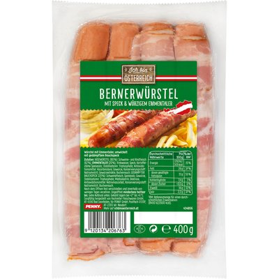 Image of Ich bin Österreich Bernerwürstel