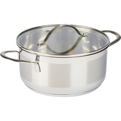 Image of Edelstahl-Kochtopf Ø ca. 24 cm, Höhe:  ca. 13,5 cm