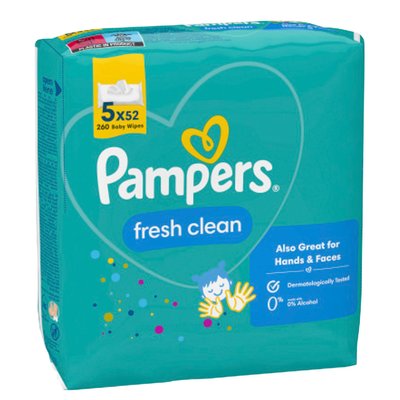 Image of Pampers Feuchttücher Fresh Clean