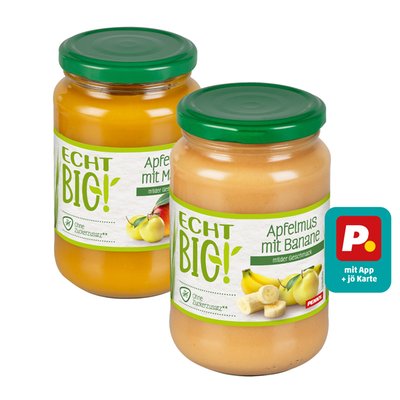 Image of ECHT BIO! Apfelmus-Mischung