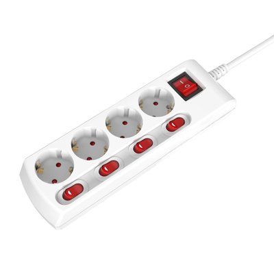 Image of Steckdosenleiste* 4-fach