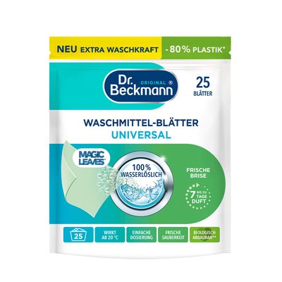 Image of Dr. Beckmann Waschmittel-Blätter* Universal