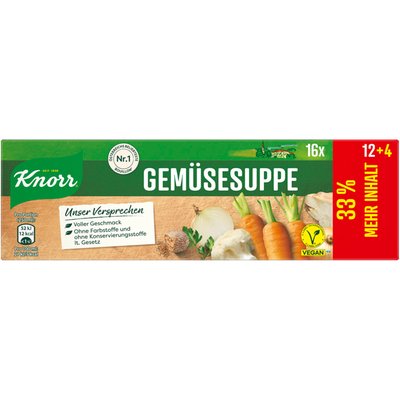 Image of Knorr Suppenwürfel XXL* Gemüsesuppe