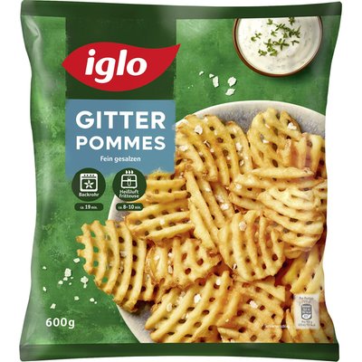 Image of Iglo Gitterpommes