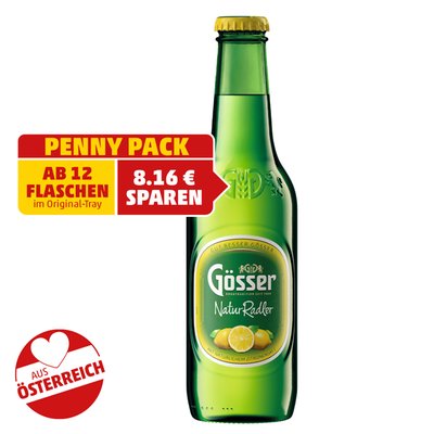 Image of Gösser Naturradler Zitrone