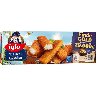 Image of Iglo Fischstäbchen*, Backfisch-Stäbchen* od. Polardorsch Knusperhülle*