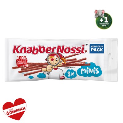 Image of Knabbernossi Minis 3er-Pack
