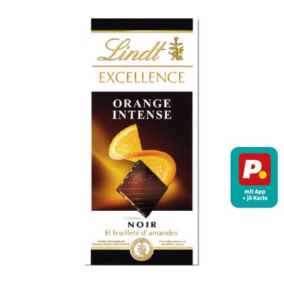 Image of Lindt Excellence Orange Intense