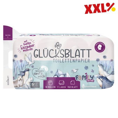 Image of Glücksblatt Toilettenpapier* 4-lagig