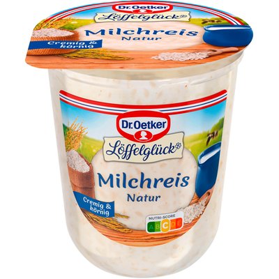 Image of Dr. Oetker Löffelglück Milchreis Natur