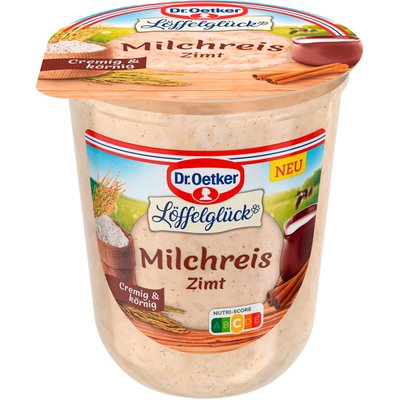 Image of Dr. Oetker Löffelglück Milchreis Zimt*