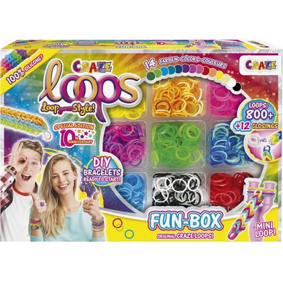 Image of Kreativ-Set* Diamondz Mega-Set Strickers od. Loops Fun-Box od. Beadys Mega-Box