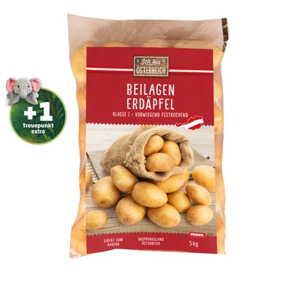 Image of Ich bin Österreich Beilagen Erdäpfel
