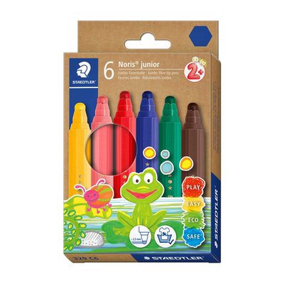Image of Jumbo-Fasermaler* 6 Farben