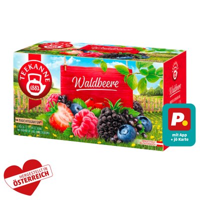 Image of Teekanne Früchtegarten-Tee Waldbeere
