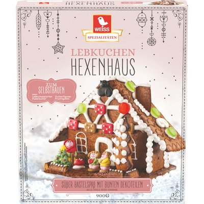 Image of Weiss Lebkuchen Hexenhaus*