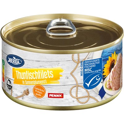 Image of Berida Thunfischfilets in Sonnenblumenöl